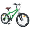vidaXL Bicicleta Infantil 20 Polegadas 6-Speed para 6-11 Anos Verde