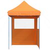 vidaXL Tenda de Festa Laranja 200 x 200 x 306 cm Tecido Oxford