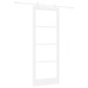 vidaXL Porta Deslizante ORKDAL Branco 83 x 211 cm