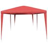 vidaXL Tenda de Festa Vermelho 600 x 300 x 255 cm PE e A&ccedil;o