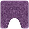 vidaXL Conjunto de Tapetes de Banho Antiderrapantes 2 pcs Roxo PP