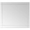 vidaXL Espelho de parede 100x60 cm vidro