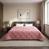 vidaXL Duvet de Ano Inteiro Colchonete Rosa 200 x 240 cm