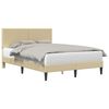 vidaXL Estrutura da Cama com cabeceira Cinza Verde Claro 120 x 190 cm