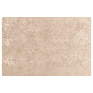 vidaXL Passadeira MARSA Bege 120 x 170 cm Poli&eacute;ster e PVC