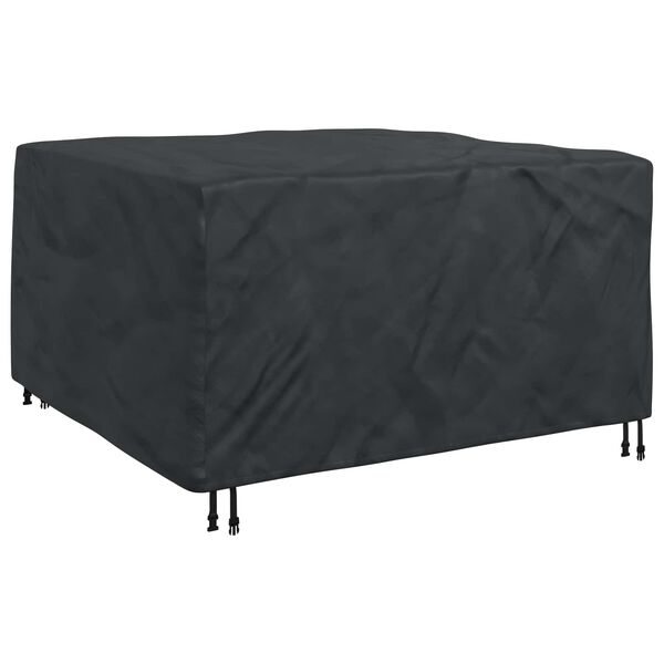 vidaXL Capa para M&oacute;veis Liso Preto 150 x 150 x 75 cm 600D