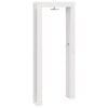 vidaXL Chuveiro Externo 226 cm Branco