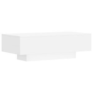 vidaXL Mesa de centro 100x49,5x31 cm derivados de madeira branco
