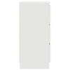 vidaXL Aparador 37,5x35x76 cm derivados de madeira branco