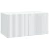 vidaXL Gabinete de TV de Parede Branco 59,5 x 31 x 30 cm