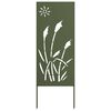 vidaXL Tela de Privacidade para Jardim Verde-oliva 50 x 140 cm