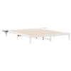 vidaXL Cama com Mesas Laterais Branco 180 x 220 cm