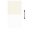 vidaXL Persiana de enrolar 85x175 cm largura tecido 80,7 cm poli&eacute;ster