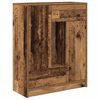 vidaXL Aparador c/ gavetas e portas 73x31x90 cm madeira velha