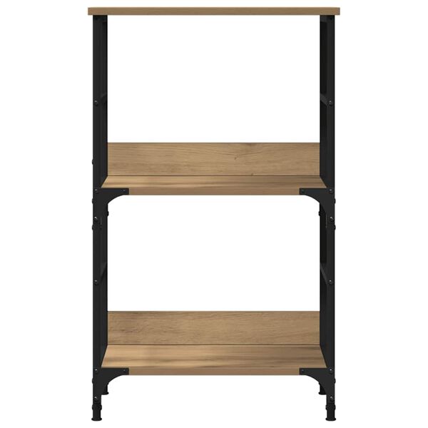 vidaXL Estante 50x33x82 cm derivados de madeira carvalho artisiano