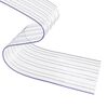vidaXL Cortina de porta 200 mm x 1,6 mm 25 m PVC transparente