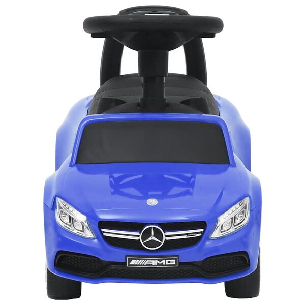 vidaXL Andador carro Mercedes Benz C63 azul