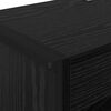 vidaXL Gabinete de Livros 2 pcs Carvalho Preto 80 x 30 x 155 cm