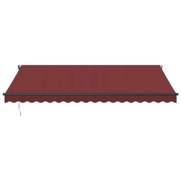 vidaXL Toldo retr&aacute;til autom&aacute;tico 450x350 cm bord&ocirc;