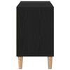 vidaXL Gabinete para TV Carvalho Preto 69,5 x 30 x 50 cm
