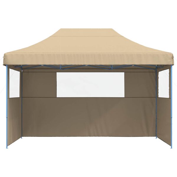 vidaXL Tenda de Festa Bege 279 x 410 x 315 cm Tecido Oxford
