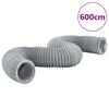 vidaXL Conduta de exaust&atilde;o PVC 6 m &Oslash;15 cm
