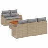 vidaXL Conjunto de Sof&aacute; de Jardim 6 unid. 5-N&uacute;mero de lugares