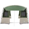 vidaXL Tenda de porta-malas para Caravana Verde 352 x 250 x 240 cm