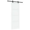 vidaXL Porta Deslizante ORKDAL 83 x 232 cm Madeira de Pinho Maci&ccedil;a