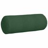 vidaXL Almofadas de Apoio 2 pcs Verde Escuro Ø 25 x 70 cm