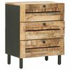 vidaXL Mesa-de-cabeceira Natural 50 x 33 x 62 cm