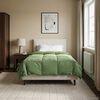 vidaXL Duvet de Ano Inteiro Colchonete Verde 140 x 200 cm Microfibra