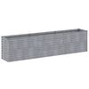 vidaXL Canteiro elevado de jardim 291x50x69 cm A&ccedil;o Corten