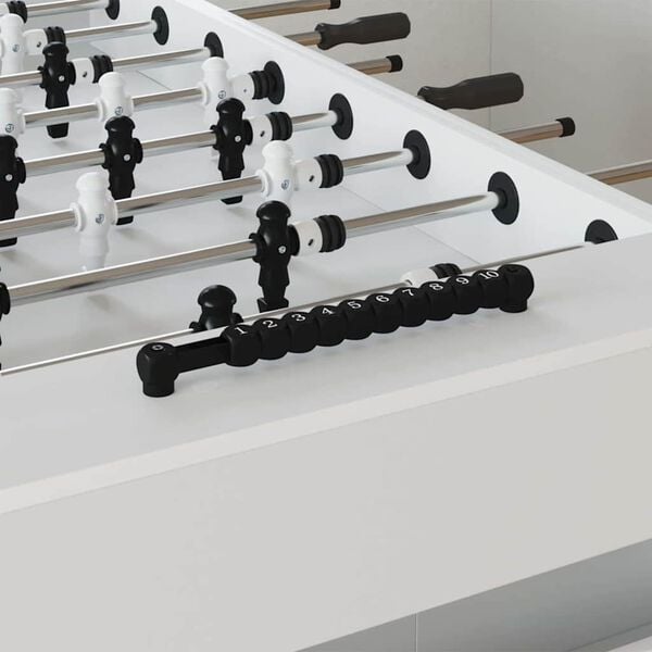 vidaXL Contadores de Mesa de Futebol 2 pcs Preto 30 x 2,2 x 2,9 cm