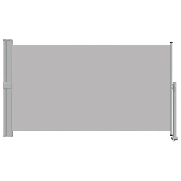 vidaXL Toldo lateral retr&aacute;til para p&aacute;tio 140x300 cm cinzento