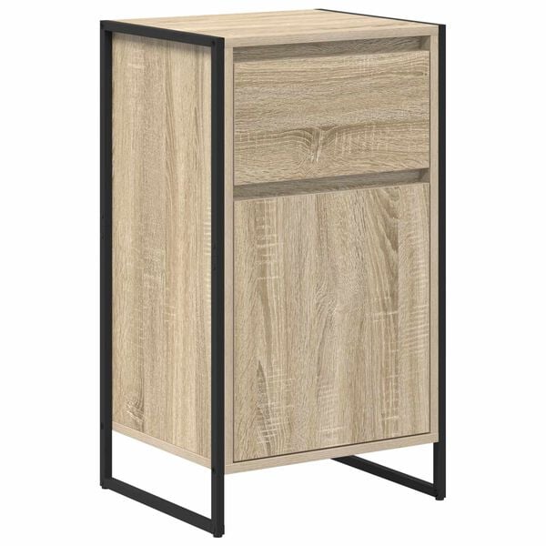 vidaXL Buffet com gaveta Sonoma 81 x 36 x 150,5 cm Madeira processada