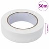 vidaXL Fitas de M&aacute;scara para Pintores 50 pcs Branco 30mm x 50m Papel