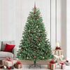 vidaXL &Aacute;rvore de Natal Articulada Artificial Verde 240 cm PVC e Metal