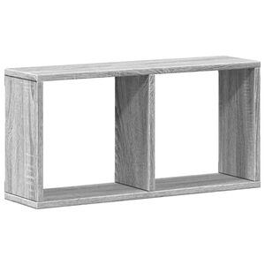 vidaXL Arm&aacute;rio de parede 60x16x30 cm deriv. madeira cinzento sonoma