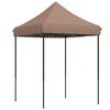 vidaXL Tenda de Festa Castanho 200 x 200 x 306 cm Tecido Oxford