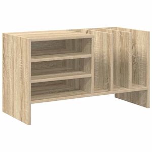 vidaXL Arm&aacute;rio para discos de vinil Carvalho Sonoma 78,5 x 35 x 45 cm