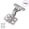 vidaXL Dobradi&ccedil;a 254 pcs N&iacute;quel 85 x 52,5 x 9,5 mm Ferro
