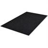 vidaXL Tapete de porta preto 90 x 150 cm PVC