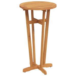 vidaXL Mesa de bar para jardim &Oslash;60x105 cm madeira de ac&aacute;cia maci&ccedil;a