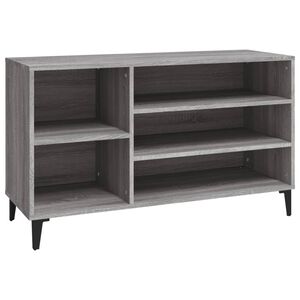 vidaXL Sapateira 102x36x60 cm derivados de madeira sonoma cinza