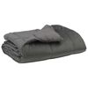 vidaXL Duvet de Ano Inteiro Cinzento-claro 220 x 260 cm Microfibra