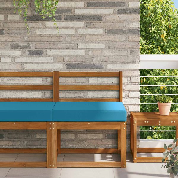 vidaXL Almofada para Sof&aacute; Externo Azul Royal 60 x 60 x 8 cm Poli&eacute;ster