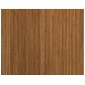 vidaXL Tapete retangular 80x100 cm bambu castanho