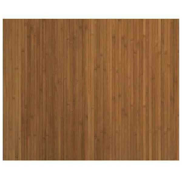 vidaXL Tapete retangular 80x100 cm bambu castanho
