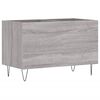 vidaXL Arm&aacute;rio p/ discos 74,5x38x48 derivados madeira cinzento sonoma